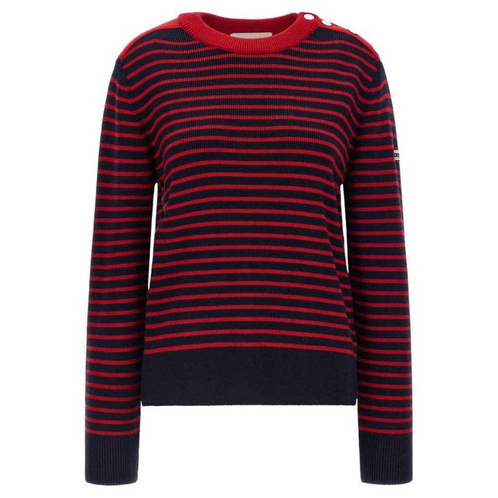Ami Paris Blue Wool Women's Cardigan
